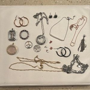 Origami owl - various pieces - sold as a lot